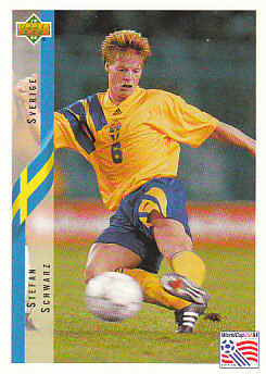 Stefan Schwarz Sweden Upper Deck World Cup 1994 Eng/Ita #70
